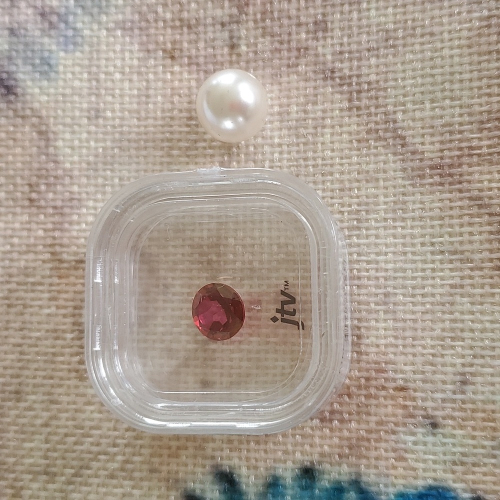 Round Brazilian Peony Topaz - Picture 8 of 15